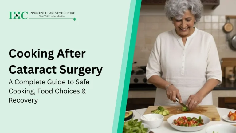 Cooking After Cataract Surgery: A Complete Guide to Safe Cooking, Food Choices & Recovery