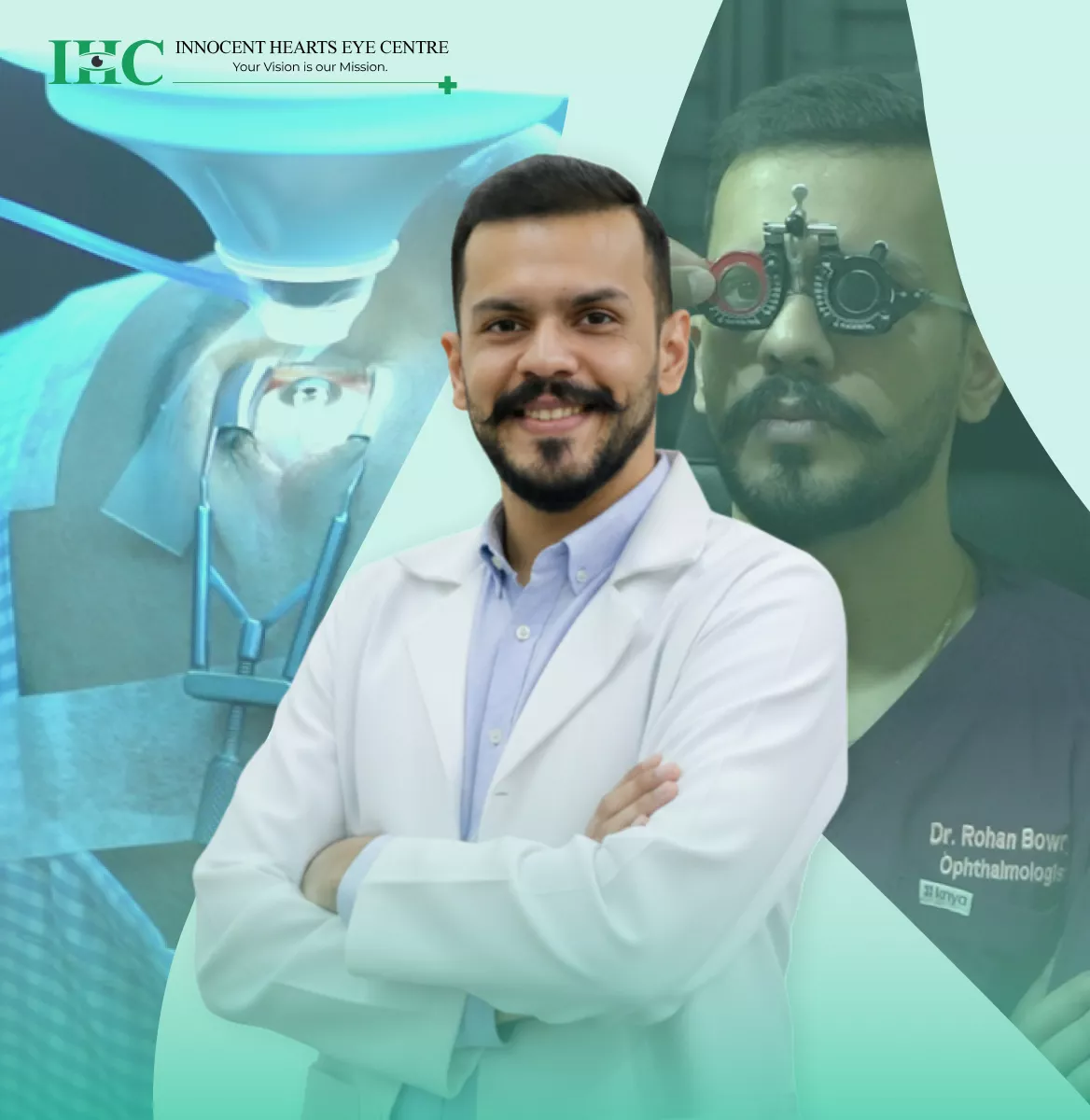 Dr.Rohan Bowry with Patient